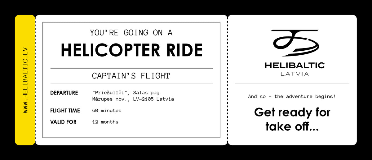 HeliBaltic gift card