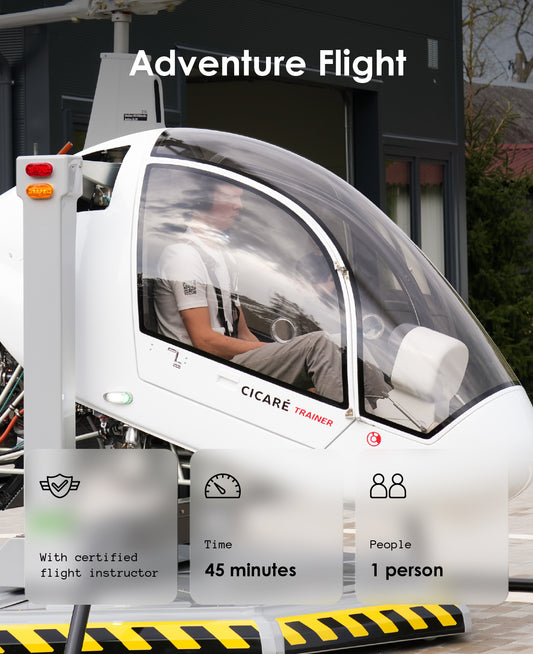 45 minutes: adventure | 1 Heli Kart flight