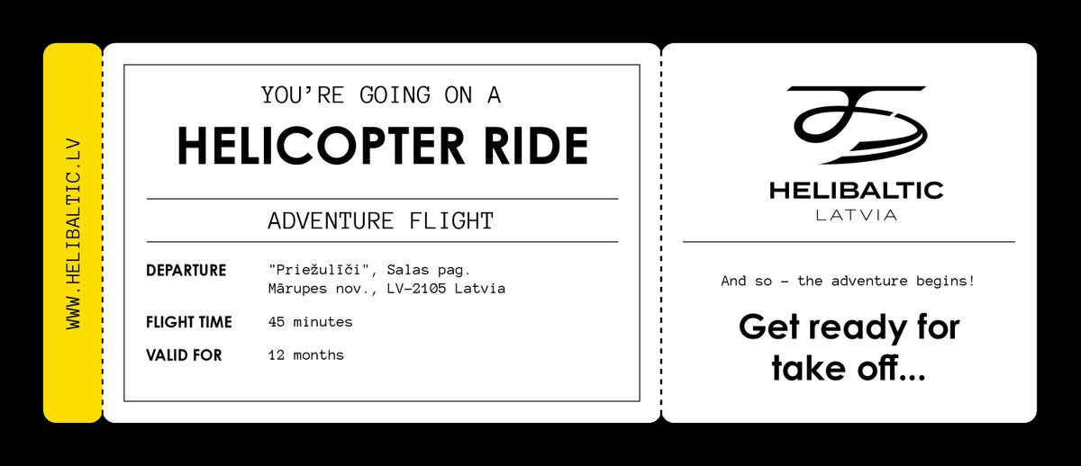 HeliBaltic gift card