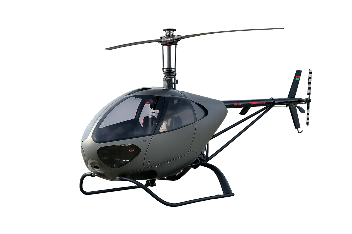 HungaroCopter HC-02.2 in Phantom Black