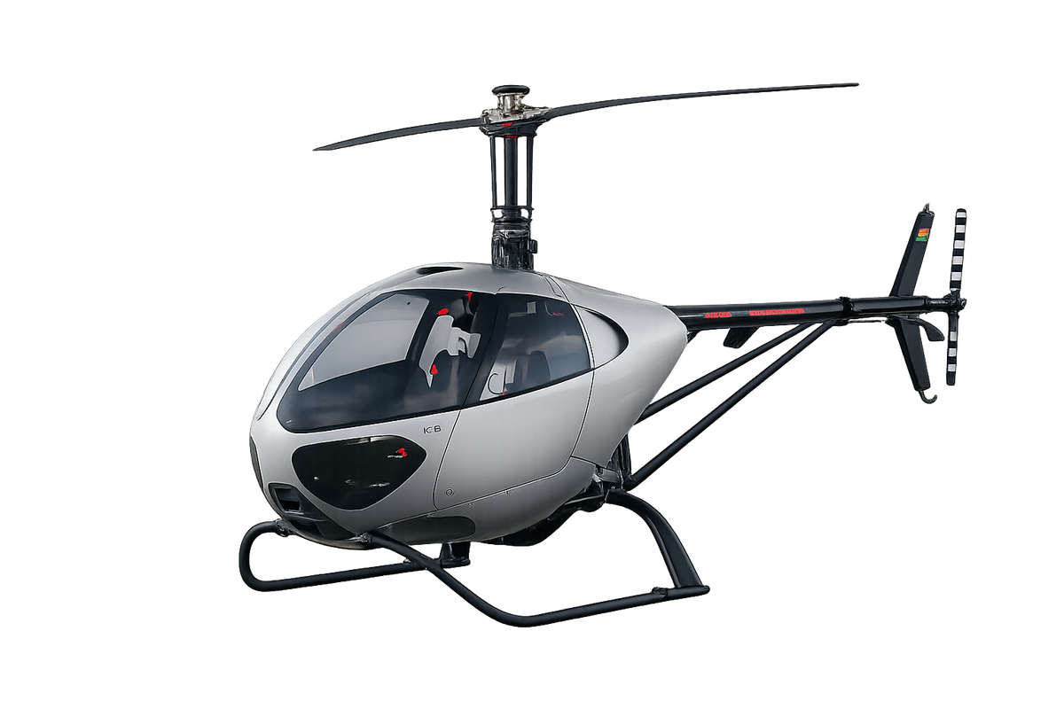 HungaroCopter HC-02.2 in Titanium Silver