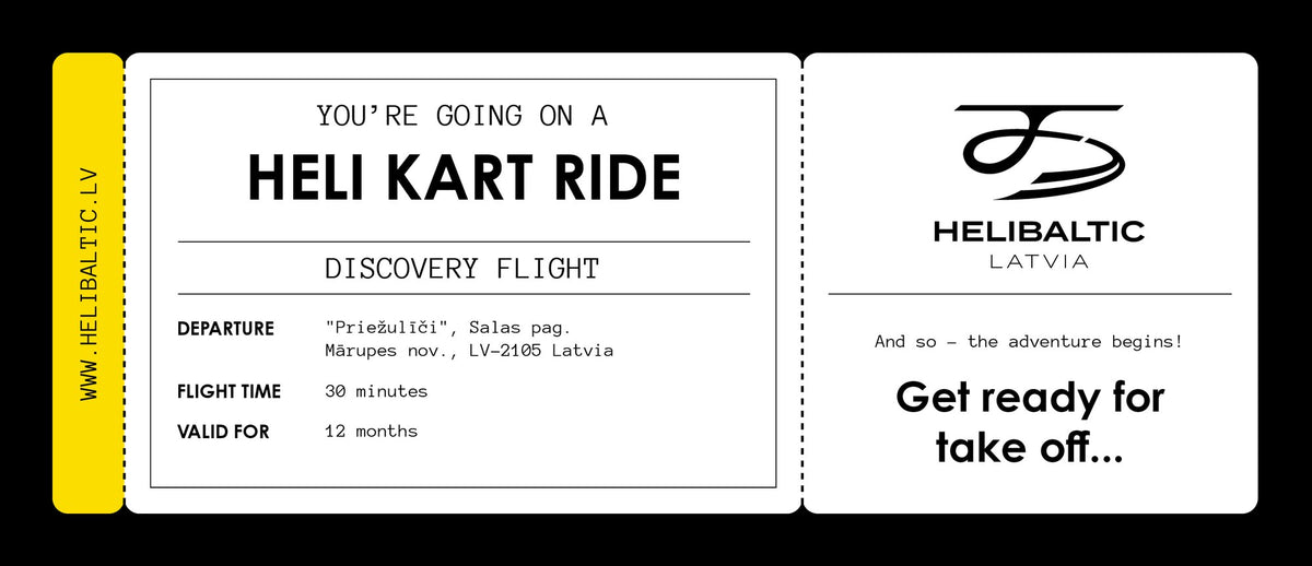 HeliBaltic gift card